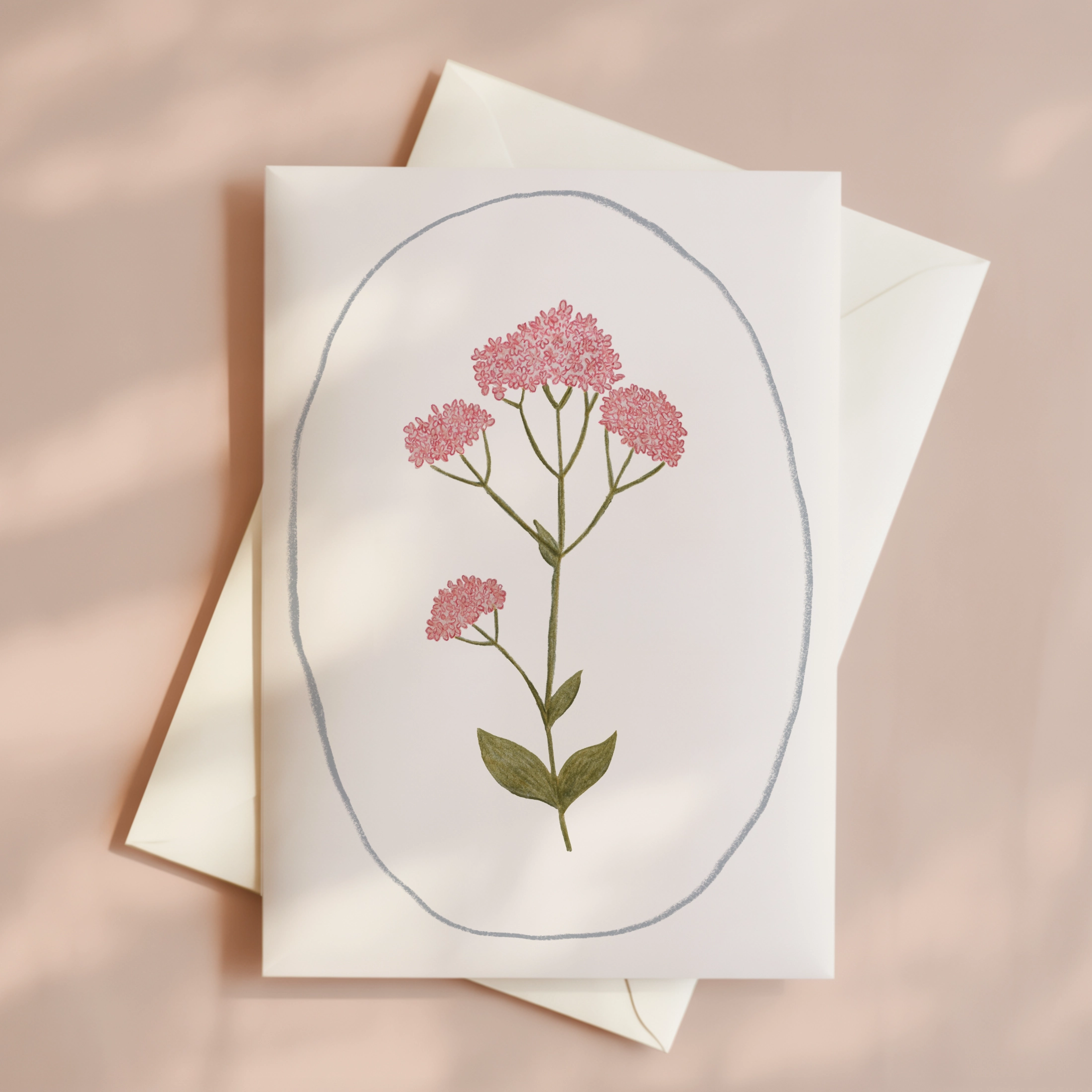 appreciation greeting card – cherry pattern illustration appreciation greeting card – cherry pattern illustration